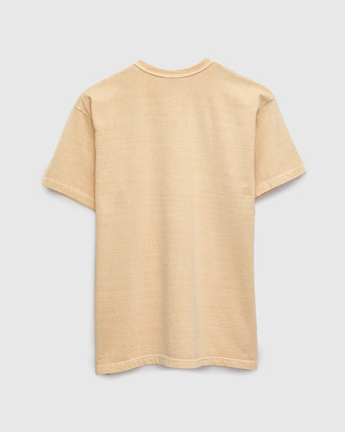 Heavyweight Solid T-Shirt in Shibuki Chestnut
