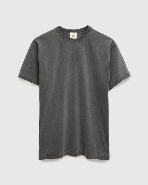 Heavyweight Solid T-Shirt in Sumi
