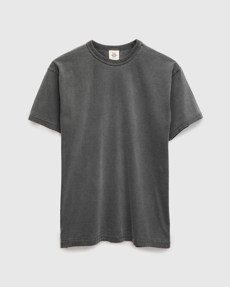 Heavyweight Solid T-Shirt in Sumi