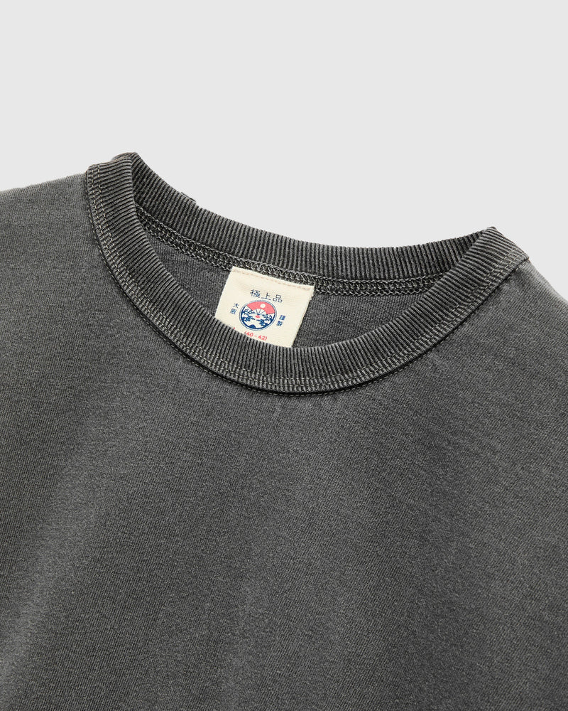 Heavyweight Solid T-Shirt in Sumi