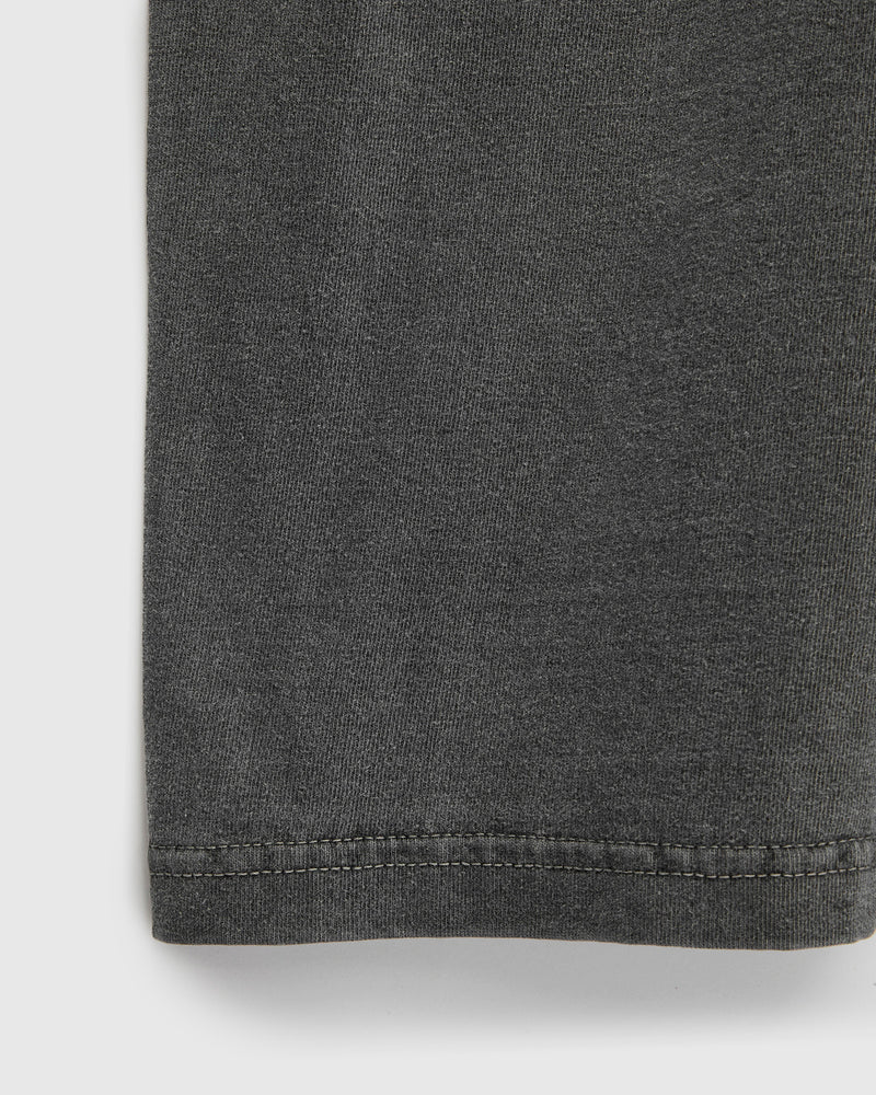 Heavyweight Solid T-Shirt in Sumi