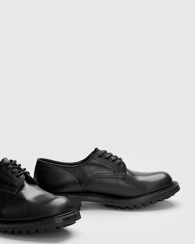 Daniel Work Shoe in Black Washed Horse