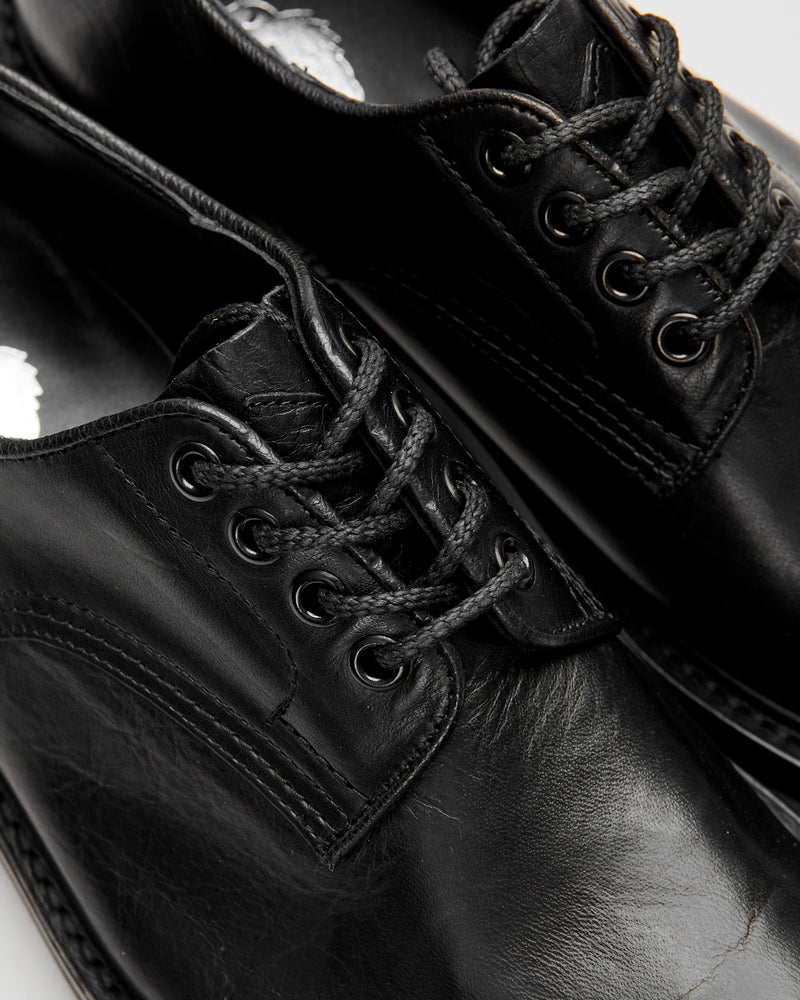 Daniel Work Shoe in Black Washed Horse