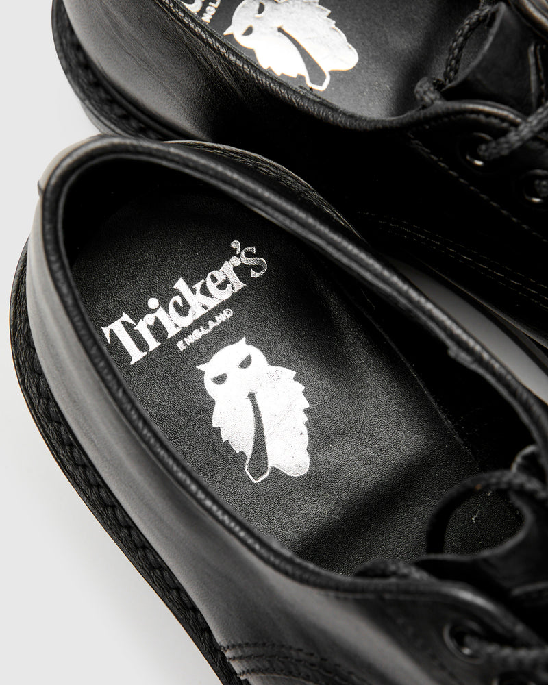 Daniel Work Shoe in Black Washed Horse