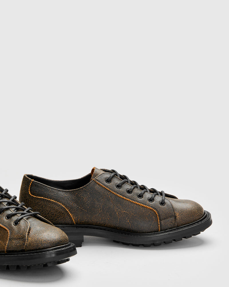 Spitfire Monkey Shoe in Ember Brown