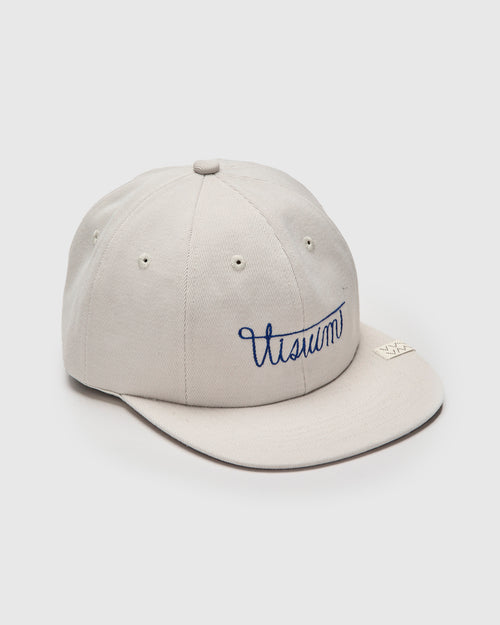 Excelsior II Cap "Script" in Off White