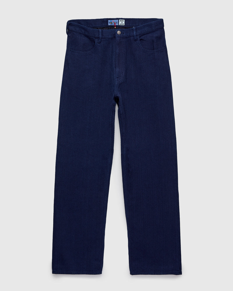 Light Sashiko Jeans in Pure Indigo