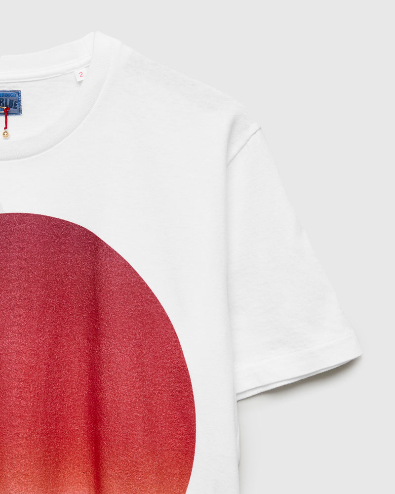 Gradation Big Circle Tee in Red