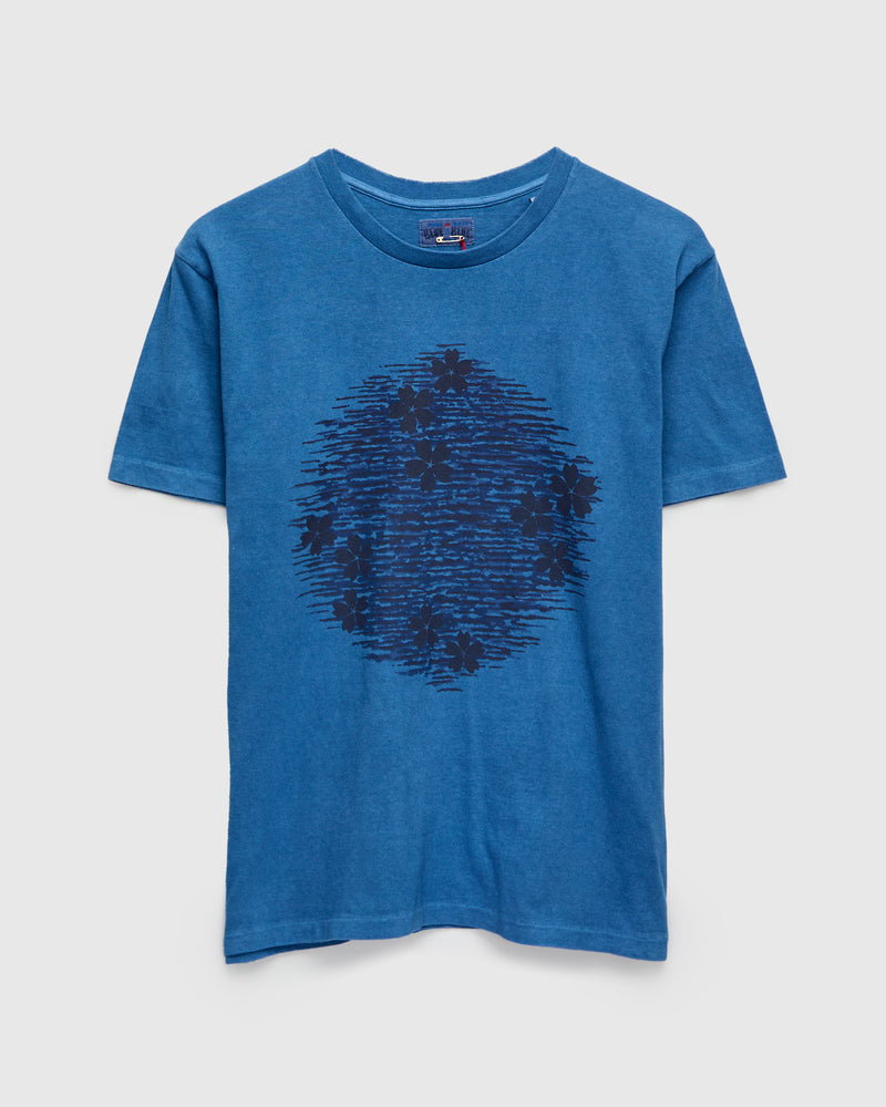 "Sora Sakura" T-Shirt in Indigo