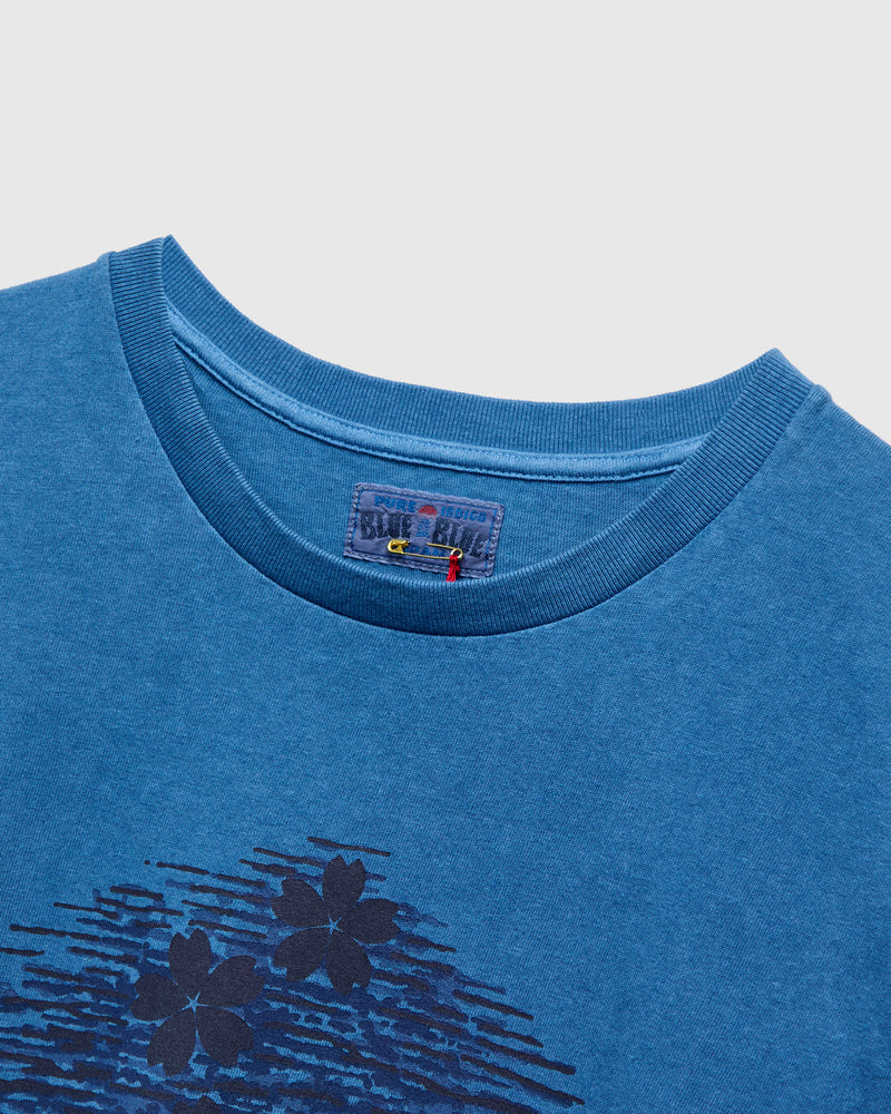 "Sora Sakura" T-Shirt in Indigo