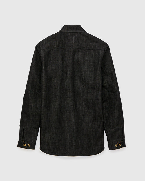 Crissman Overshirt in Slate Denim
