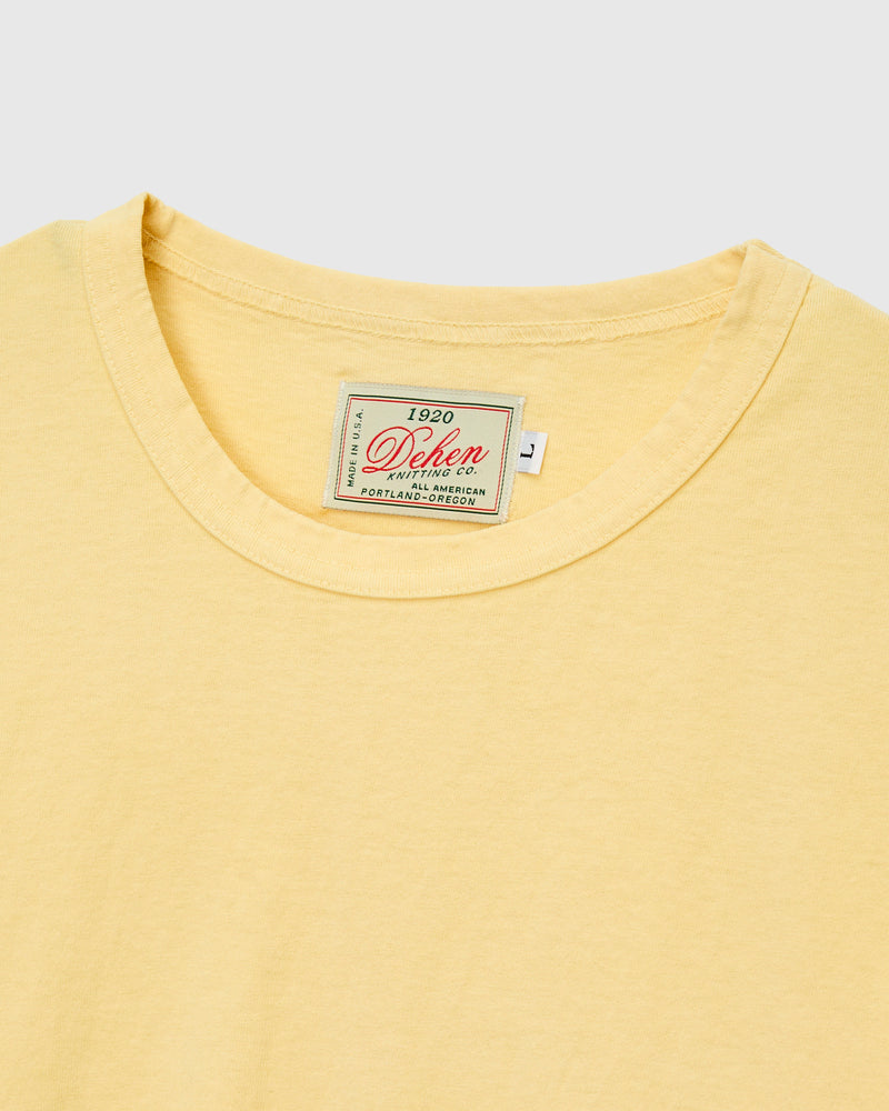 Heavy Duty Tee in Lemon