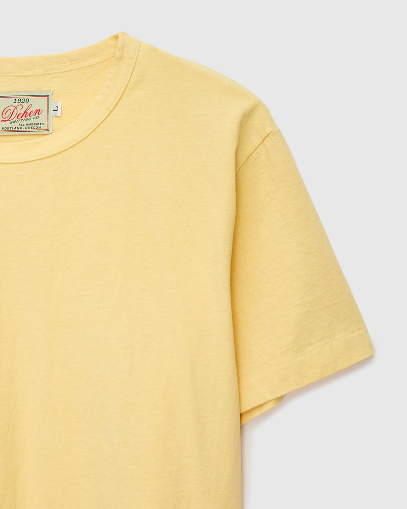 Heavy Duty Tee in Lemon
