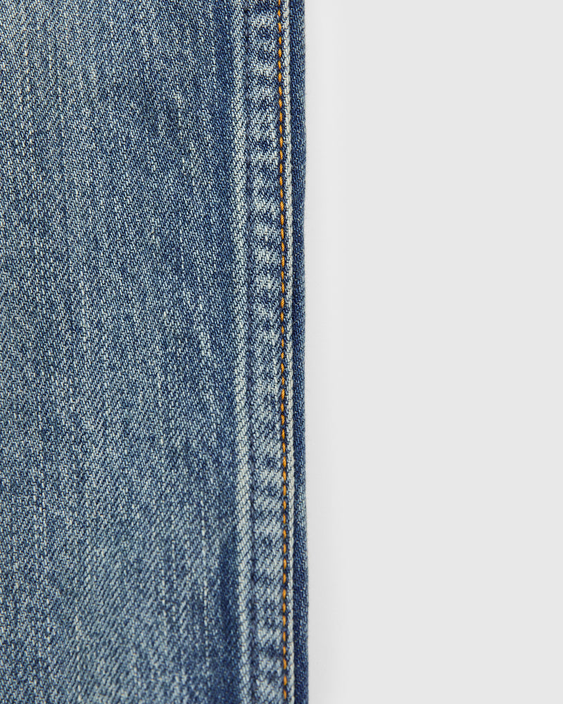 MG121 Boro Repair Selvedge Denim - Classic Straight Fit
