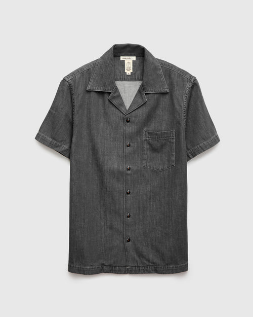 The Wrench Short Sleeve Shirt in Light Black
