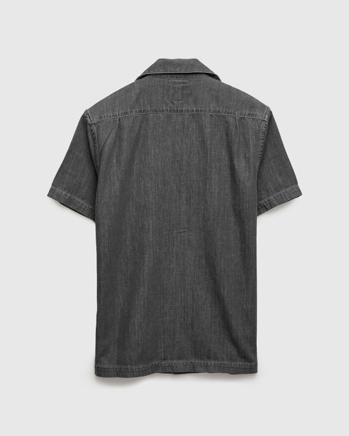The Wrench Short Sleeve Shirt in Light Black