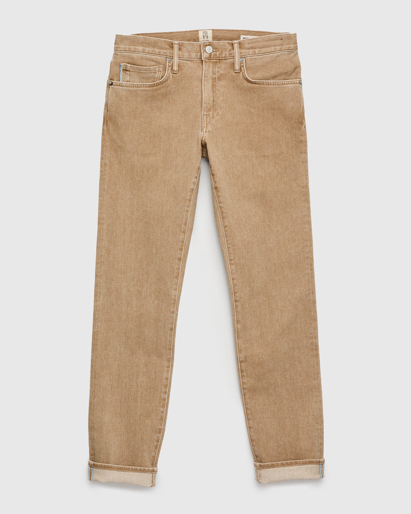 "Rustic Copper" 10.5oz Stretch Selvedge Denim - Pen Slim