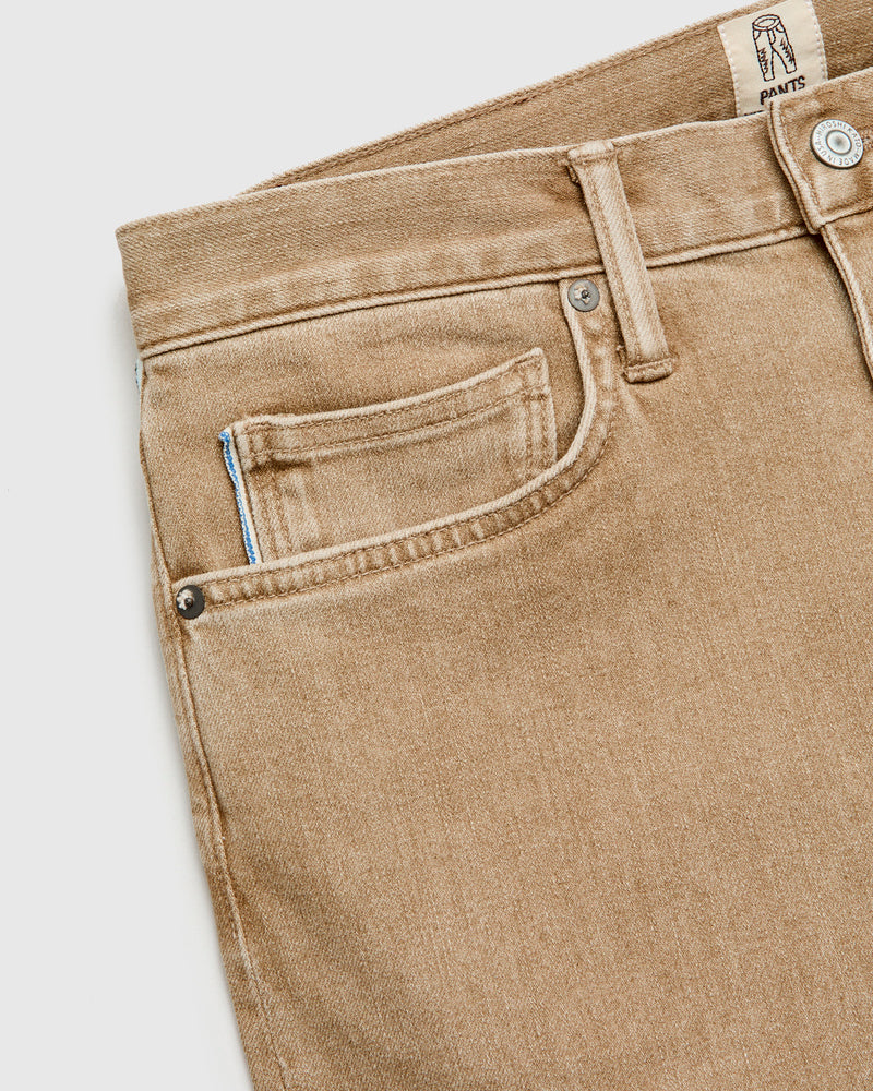"Rustic Copper" 10.5oz Stretch Selvedge Denim - Pen Slim