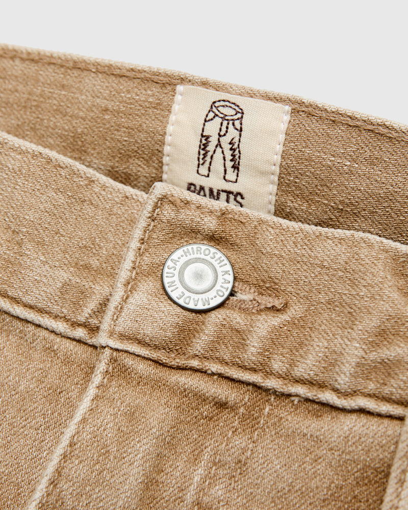 "Rustic Copper" 10.5oz Stretch Selvedge Denim - Pen Slim