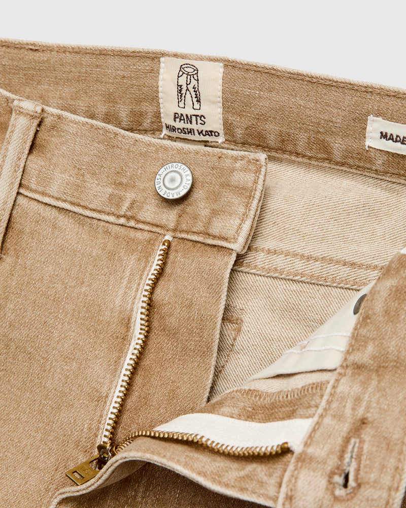"Rustic Copper" 10.5oz Stretch Selvedge Denim - Pen Slim