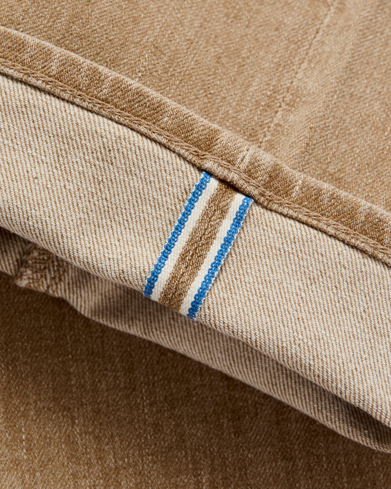 "Rustic Copper" 10.5oz Stretch Selvedge Denim - Pen Slim