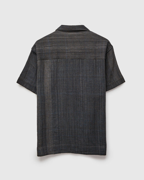 Lake Camp Shirt in Iron Indigo Kala