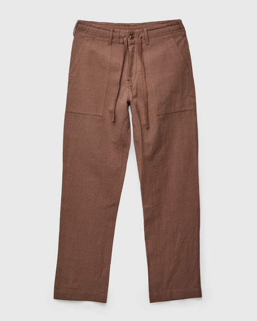 Obelisk Pants in Mauve Canvas
