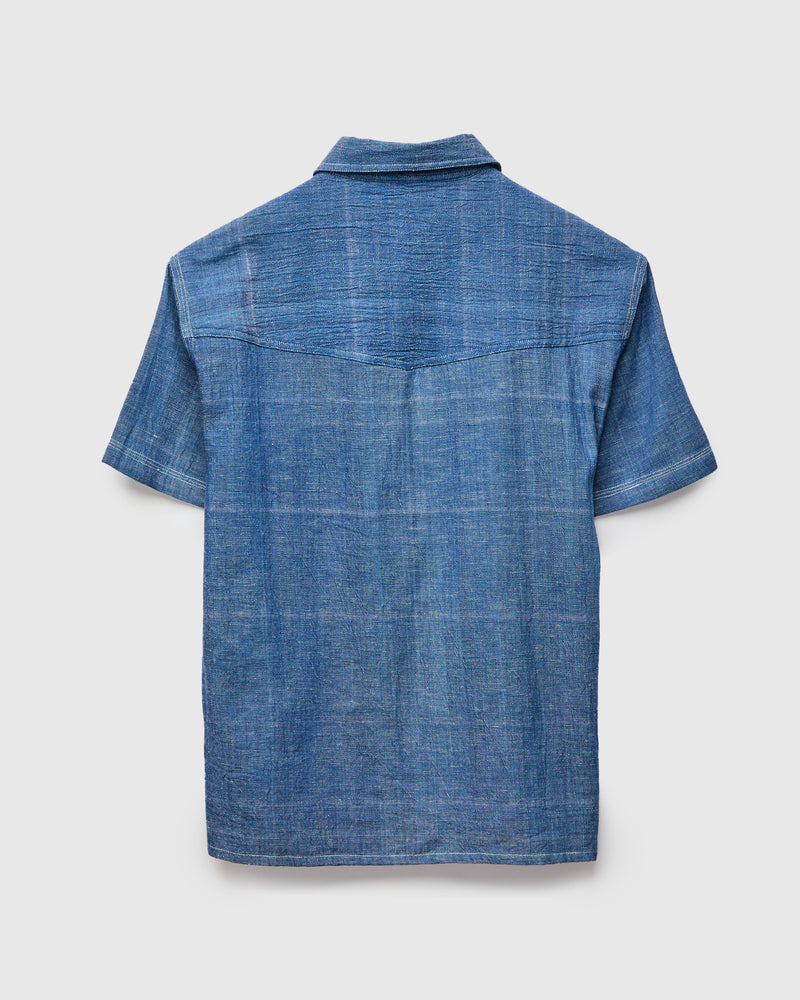 SS Marc Shirt in Indigo White