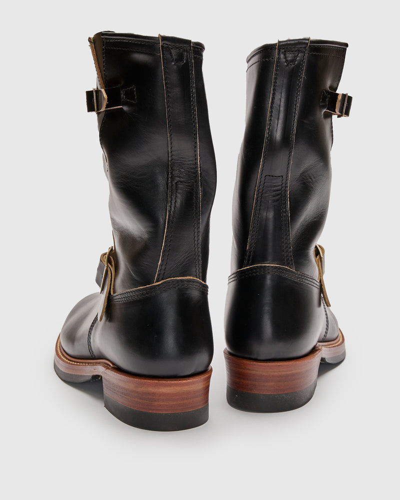Wabash Engineer Boot in Horween Chromexcel Black