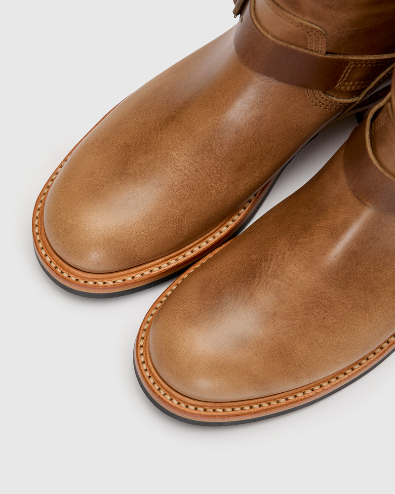 Wabash Engineer Boot in Horween Chromexcel Natural