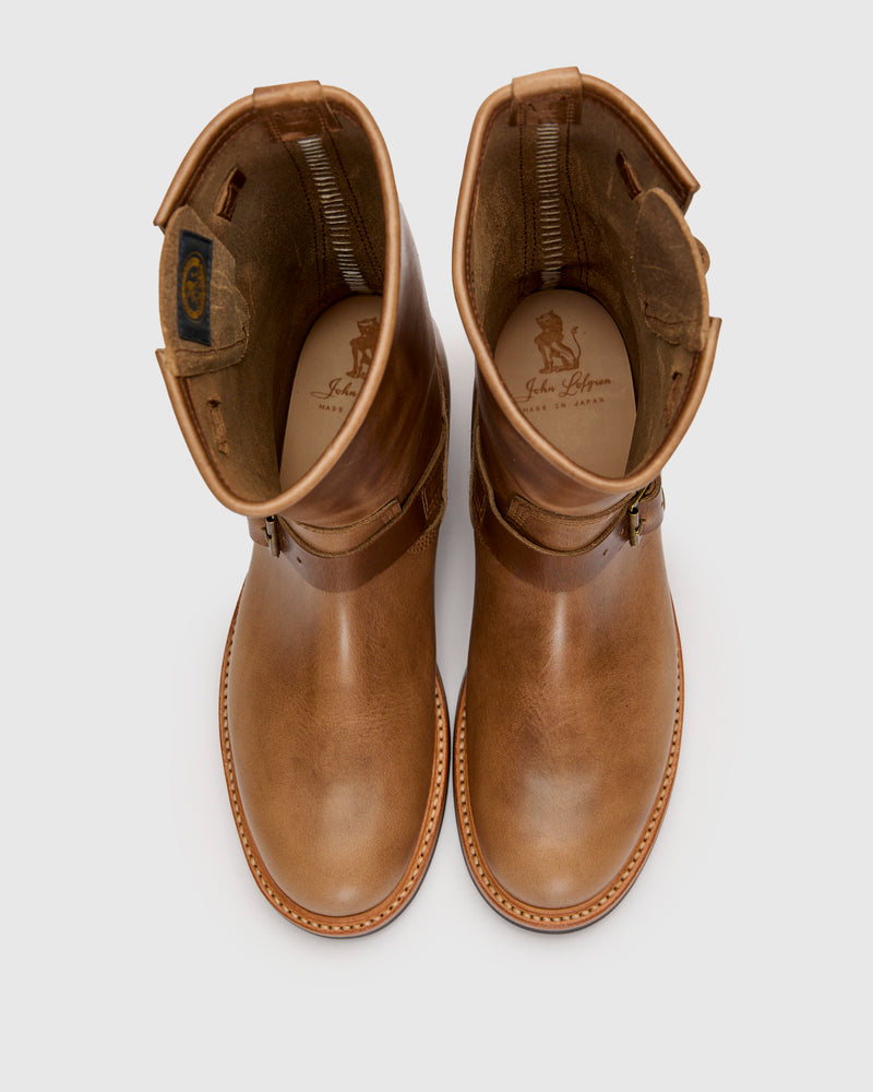 Wabash Engineer Boot in Horween Chromexcel Natural