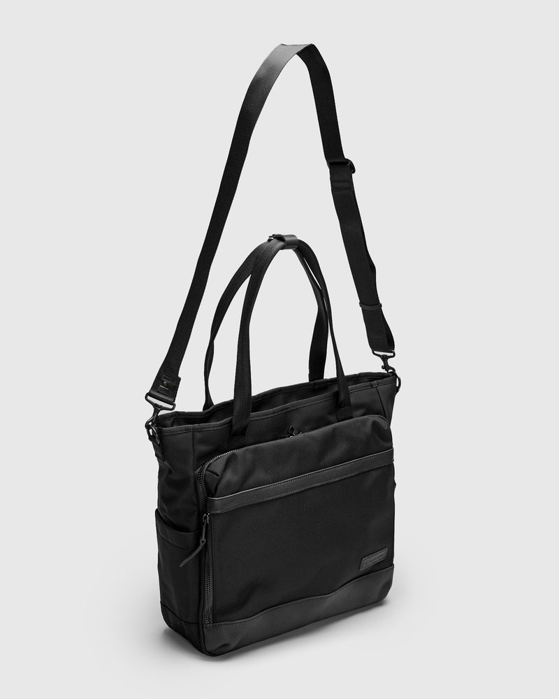 Explorer 2-Way Tote Bag in Black