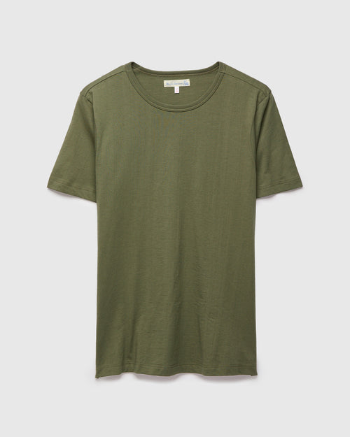 1950s "Good Originals" 5.5oz Loopwheel T-Shirt in Army