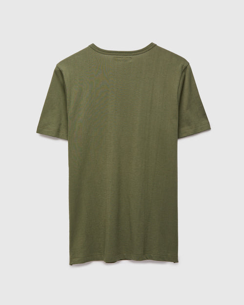 1950s "Good Originals" 5.5oz Loopwheel T-Shirt in Army
