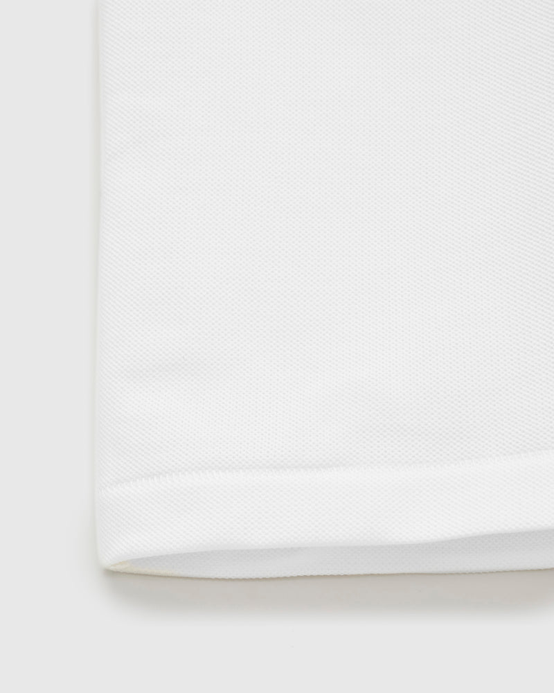 2PKPL "Good Originals" Loopwheel Polo Shirt in White