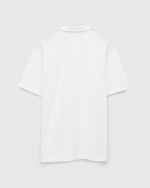2PKPL "Good Originals" Loopwheel Polo Shirt in White