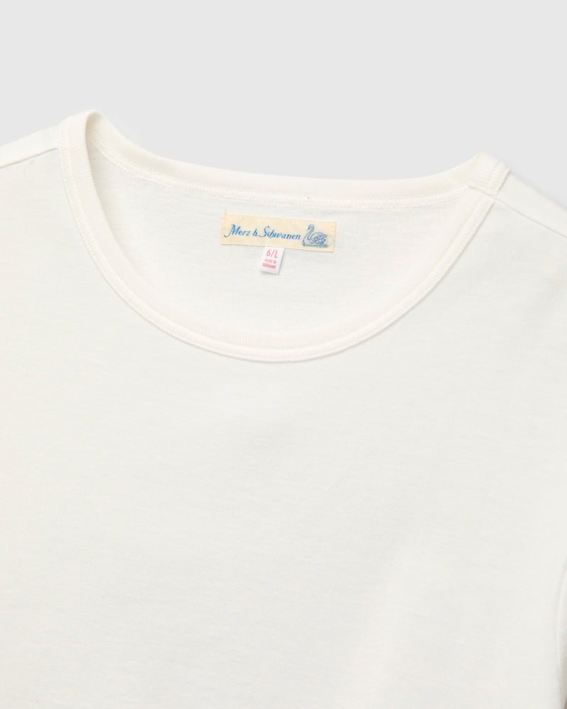 1950s "Good Originals" 5.5oz Loopwheel T-Shirt in White