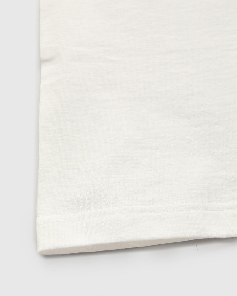 1950s "Good Originals" 5.5oz Loopwheel T-Shirt in White