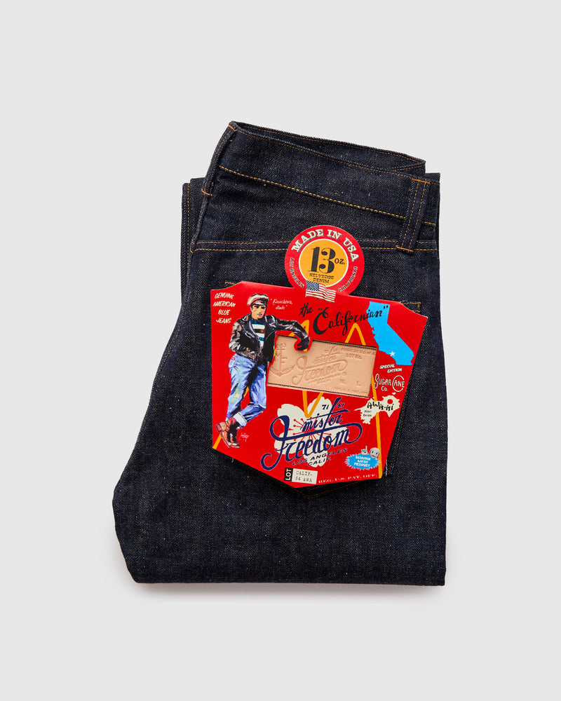Lot 64 "Awa-Ai" 13oz Sugarcane Selvedge Denim - Classic Tapered Fit