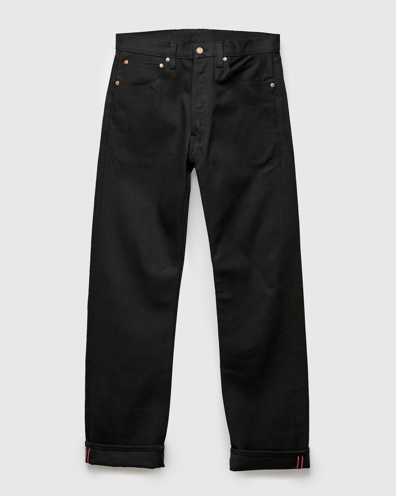 Lot 64 "Vidalia Mills" 14oz Black Selvedge Denim - Classic Tapered Fit