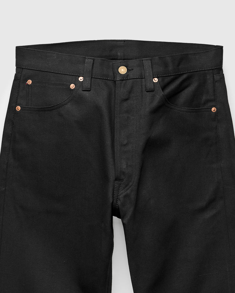 Lot 64 "Vidalia Mills" 14oz Black Selvedge Denim - Classic Tapered Fit
