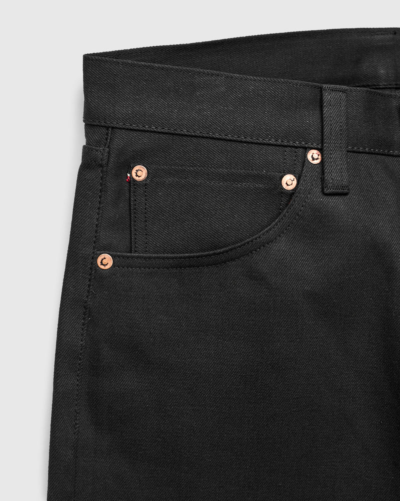 Lot 64 "Vidalia Mills" 14oz Black Selvedge Denim - Classic Tapered Fit