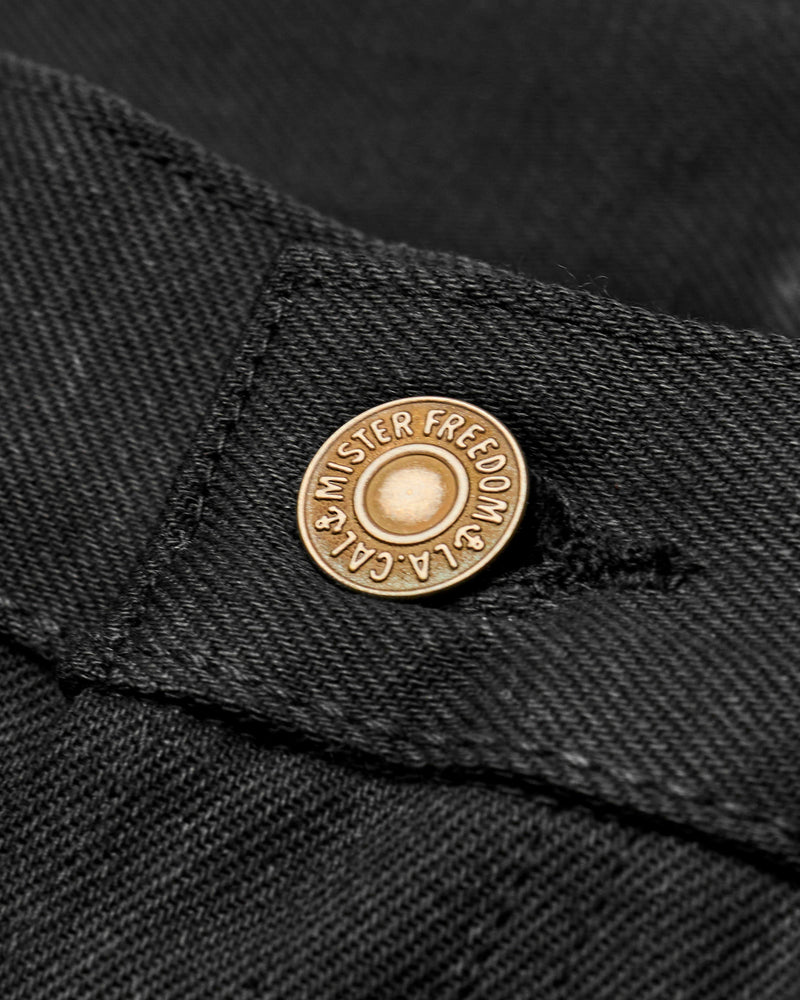 Lot 64 "Vidalia Mills" 14oz Black Selvedge Denim - Classic Tapered Fit