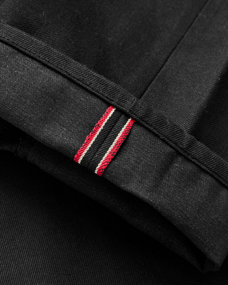 Lot 64 "Vidalia Mills" 14oz Black Selvedge Denim - Classic Tapered Fit