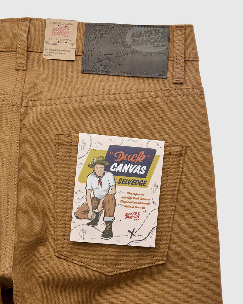 10oz Selvedge Duck Canvas - Easy Guy Fit