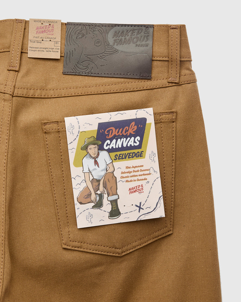 10oz Selvedge Duck Canvas - True Guy Fit