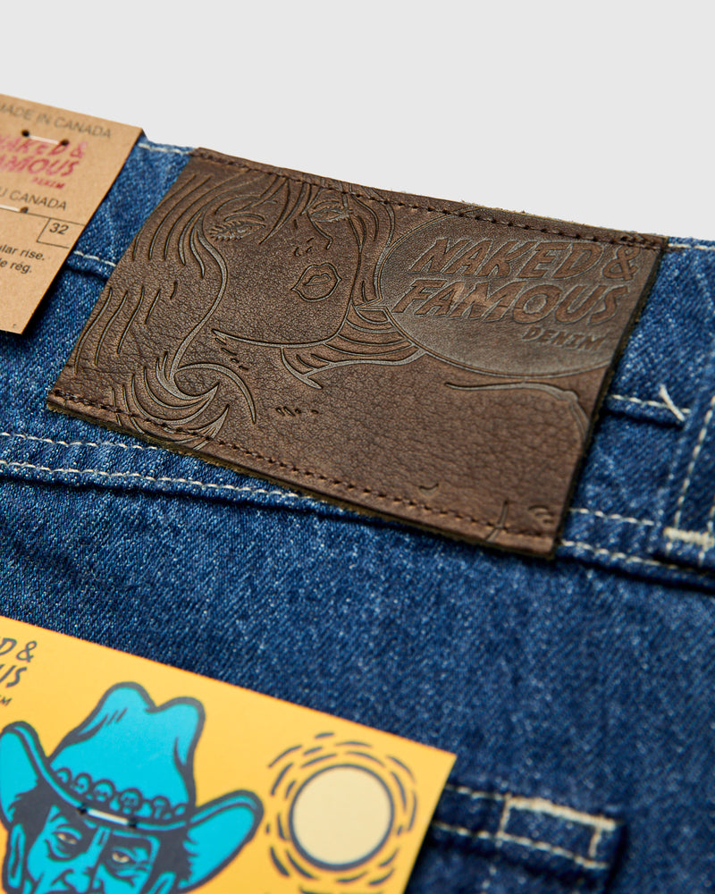 "High Noon" 10oz Lightweight Selvedge Denim - True Guy Fit