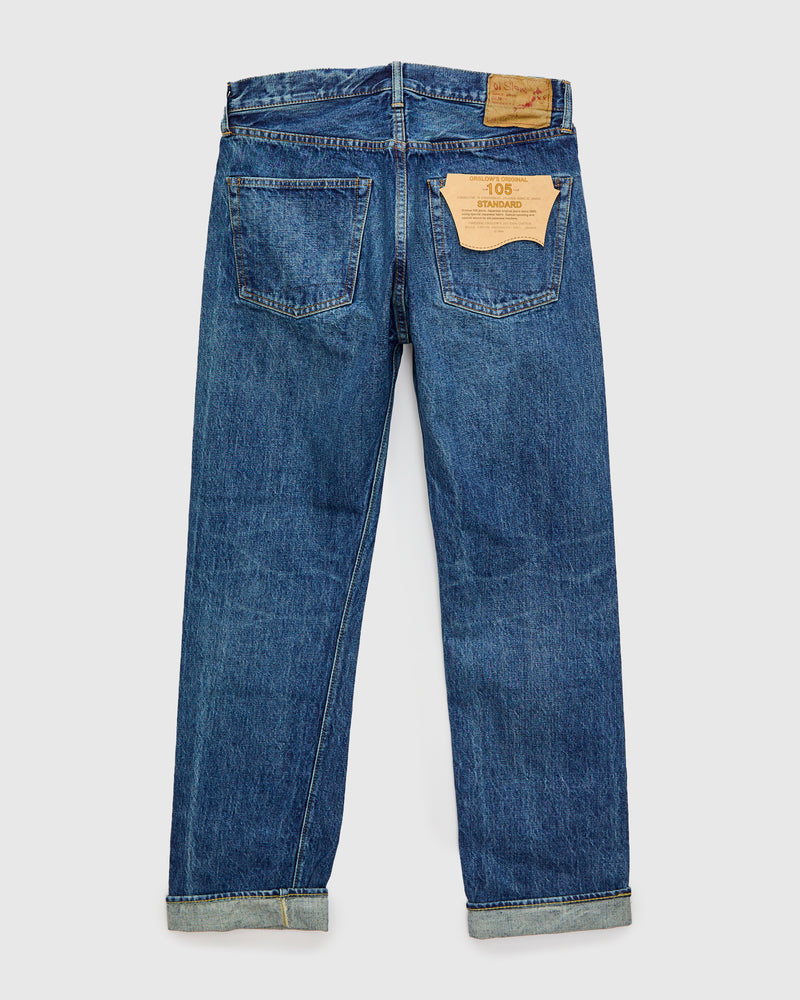 105 "2 Year Wash" 13.5oz Selvedge Denim - Standard Fit