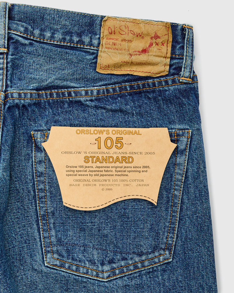 105 "2 Year Wash" 13.5oz Selvedge Denim - Standard Fit