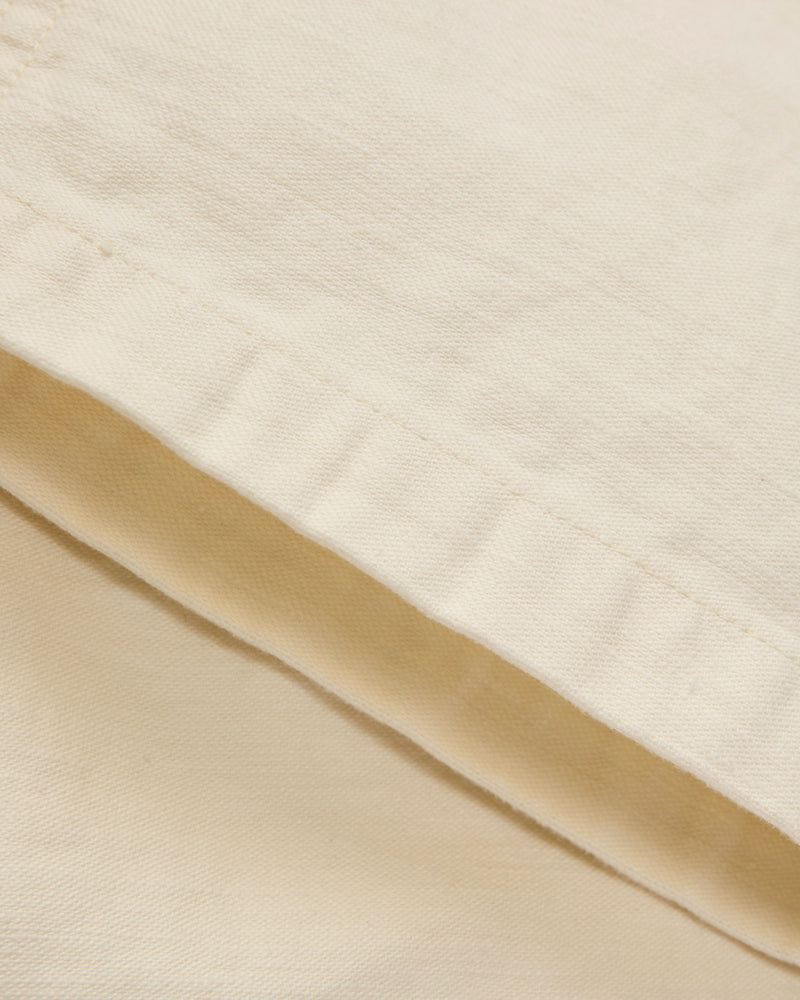 Slim Fatigue Pants in Ecru